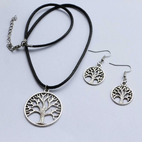 Tree of Life Necklace and earrings set - Picture 1 of 4